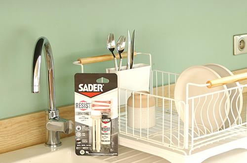 Réparer un égouttoir cassé avec votre colle Résist Métal footer