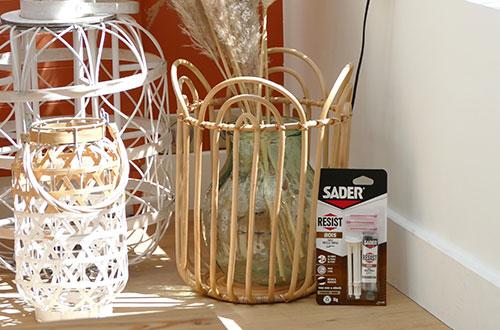 Comment réparer un cache pot en rotin avec de la colle bois footer
