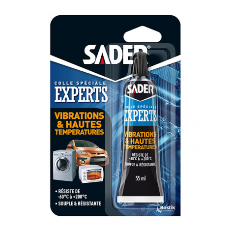 Sader colle vibrations & hautes températures 55ml