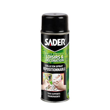 200 ml SADER COLLE EN SPRAY REPOSITIONNABLE