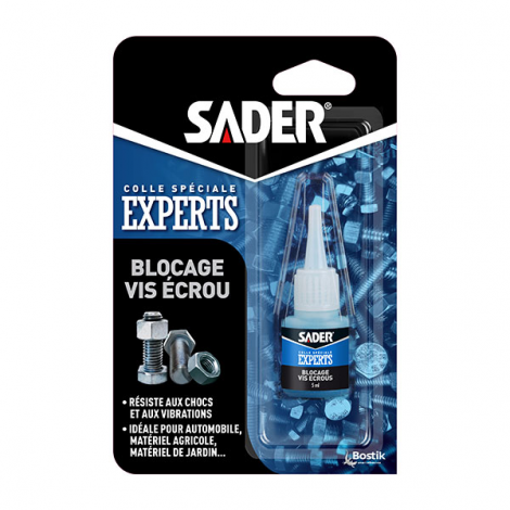 SADER colle blocage vis ecrous 5 ml