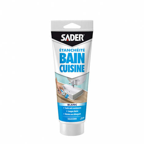 SADER BAIN CUISINE TUBE BLANC 200 ml