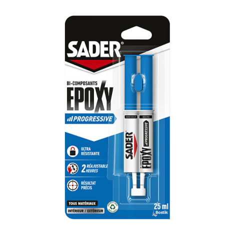 SADER colle epoxy progressive 25 ml