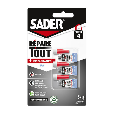 Colle Répare Tout Instantanée Gel