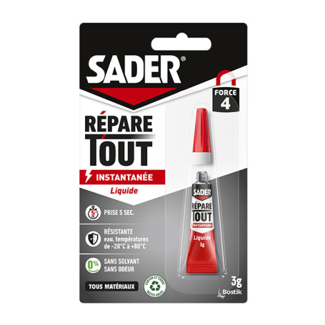 Colle Répare Tout Instantanée Liquide 