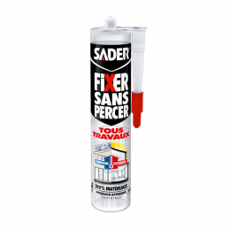 Mastic de Fixation Fixer Sans Percer Tous Travaux - Invisible 